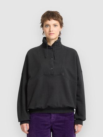 Volcom Reetrostone Half-Zip Sweater schwarz