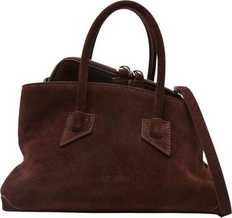The Attico La Passeggiata Mini Suede Mini Handbag