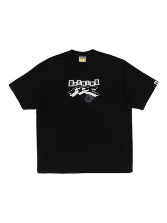 A Bathing Ape print T-shirt - Black