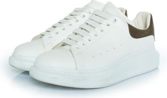 Alexander McQueen Alexander McQueen Pre-owned Mens Oversized Larry trainer - White Leather - Size EU 45