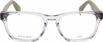 Rag & Bone Mens Grey Rectangular Eyeglass Frames RNB7032/G