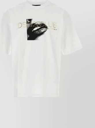 Dsquared2 logo print cotton t-shirt