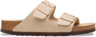 Birkenstock Arizona Birko-Flor - Dames - Sandalen - Beige - 39 EU - Leer - Schoenen