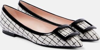 Roger Vivier Gommettine boucle ballet flats
