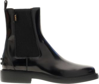 Tod's Chelsea Boots - Dames - Chelseaboots - Zwart - 39 EU - Leer - Schoenen