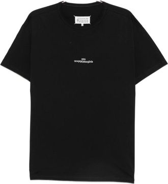 Maison Margiela T-shirts - Heren - T-shirts - Zwart - L - Tops