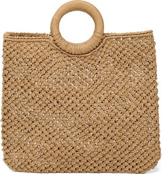 L*Space Bella Raffia Tote in Natural at Nordstrom