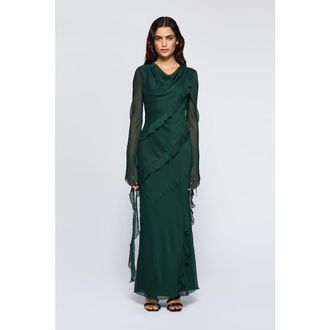 Daska Circe Dress in Dark Green at Nordstrom, Size X-Large