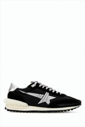 Golden Goose Low-Top Sneaker Featuring Distinctive Silver Star Design