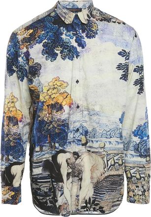 Louis Vuitton Overhemd met print - Beige