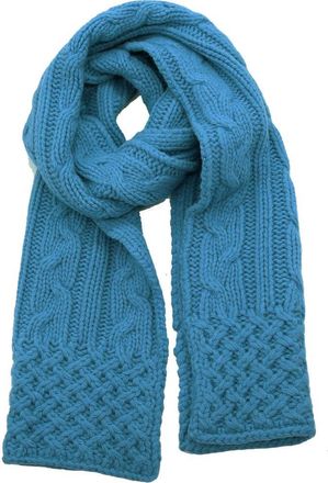 Portolano Chunky Cable Knit Scarf in Ash Blue at Nordstrom Rack
