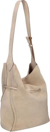 Gianni Chiarini Sienna Schoudertas - Dames - Schoudertassen - Beige - ONE Size - Leer - Tassen