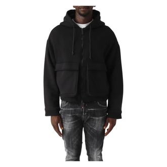 Dsquared2 Hombre, Sudaderas, Negro, Talla: M