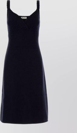 Miu Miu wool knitted dress