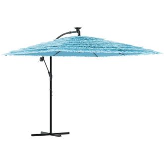 vidaXL Sombrilla De Jard&iacute;n Con Poste De Acero Azul 269x269x235 Cm Vidaxl