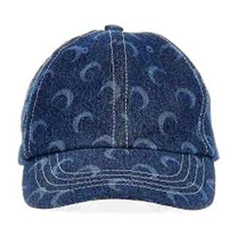Marine Serre Dames, Accessoires, Blauw, Maat: ONE Size Denim