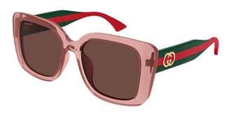 Gucci GG2118SA Asian Fit 003 Womens Sunglasses Size 55 - Free RX Lenses - Free RX Lenses