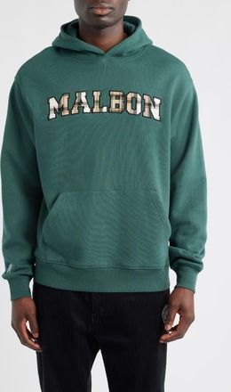 Malbon Golf Fesque Preston Hoodie in Hunter Green at Nordstrom, Size Xx-Large