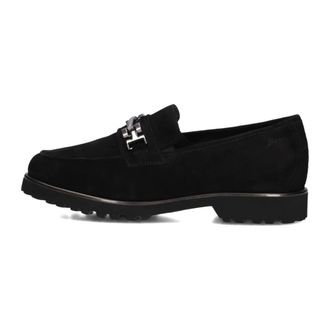 Sioux Schoenen, Dames, Zwart, 39 EU, Wol, Stijlvolle Meredith Loafers voor Dames