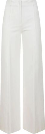 Liviana Conti Pantaloni a gamba ampia - Bianco