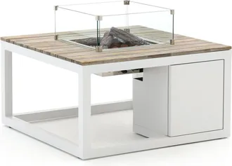 Cosi raw lounge vuurtafel 100x100x55cm
