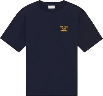 Dr&ocirc;le de Monsieur T-Shirt Slogan - - Tops - Uomo - Blu - XL