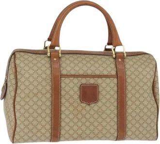 Celine Pre-owned Handbags, female, Beige, Size: ONE SIZE Pre-owned Vintage Handbag