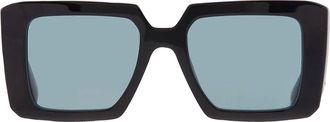 Prada Petrol Green Shield Ladies Sunglasses PR 23YS 26B40K 51