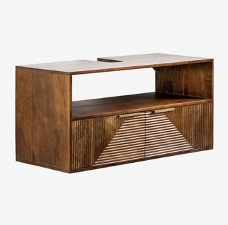 Sklum Conjunto de mueble de baño en madera de mango Baty SKLUM