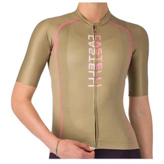 Castelli Unlimited 2 Jersey Velotrikot f&uuml;r Damen | beige