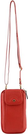Pourchet Portable Case - Dames - Telefoonaccessoires - Rood - ONE Size - Leer - Accessoires