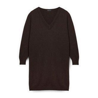 Fiorella Rubino Dames, Truien, Bruin, Maat: Xs/S Nylon