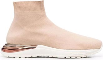 Ferragamo Elegante Beige Sneakers - Dames - Sneakers - Beige - 35 1/2 EU - Schoenen