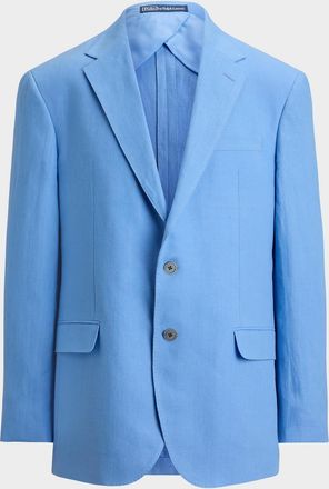 Polo Ralph Lauren Men & apos;s Slubbed Linen Single-Breasted Sport Coat