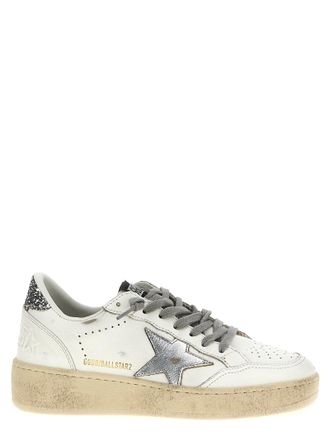 Golden Goose Ball Star 2 Sneakers Silver