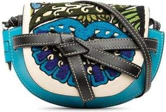 Loewe Pre-owned Gate Borsa a tracolla - - Pre-owned - Donna - Blu - ONE SIZE