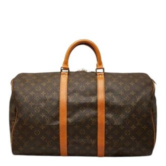 Louis Vuitton Pre-owned Weekend Bags, female, Brown, Size: ONE SIZE Pre-owned Vintage Boston Bag