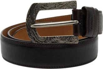 Prada Pre-owned Belts, male, Brown, Size: ONE SIZE Pre-owned Vintage Belt