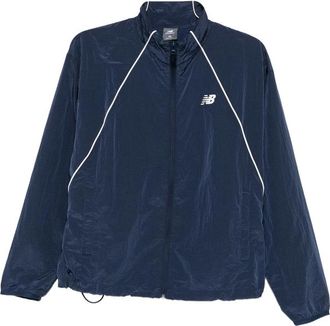New Balance Logo Trimmed Jacket