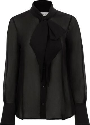 Nina Ricci Top - Dames - Blouses & Shirts - Zwart - Maat: XS