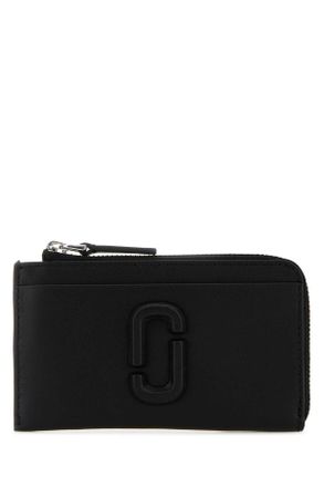 Marc Jacobs Black Leather Card Holder