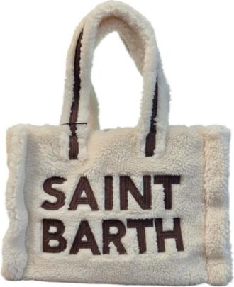 Saint Barth Borsa Colette Teddy - - Bags - Donna - Beige - ONE SIZE