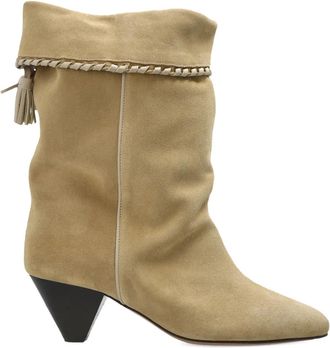 Isabel Marant Stivali Dalby con dettaglio intrecciato - Toni neutri