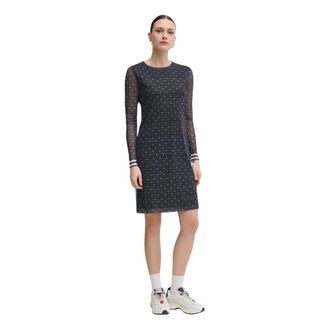 Joop Dames, Jurken, Blauw, Maat: XS Poliester
