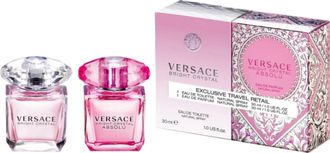 Versace Womens Gift Set 30ml Bright Crystal EDT + Absolu EDP - One Size