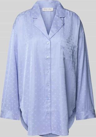 Christian Berg Relaxed Fit Pyjama-Oberteil mit Allover-Print in Lavender, Größe XXL