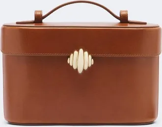Aquazzura Belgravia Small leather vanity bag