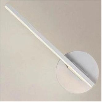 Trade Shop Trade Shop Traesio - Applique Da Parete Led 13w Lineare Orientabile Bianco Lampada Luce Naturale 50360