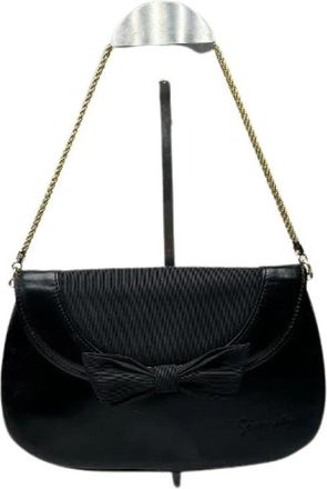 Givenchy Pre-owned Shoulder Bag - Dames - Vintage Schoudertas - Zwart - ONE Size - Leer - Vintage