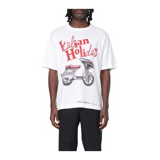 Dolce & Gabbana Heren, Tops, Wit, Maat: M